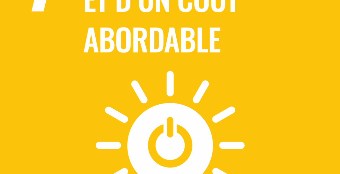 Objectif 7 Énergie propre et d'un coût abordable