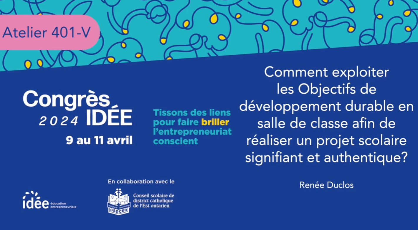 Comment exploiter les objectifs de développement durable en salle de classe